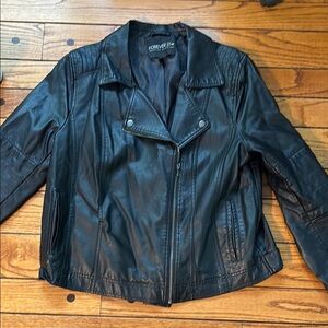 Forever 21 Black Women's Moto Jacket